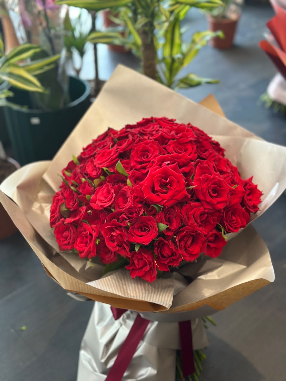 100 Red Roses — Roses by Casablanca Flower Delivery